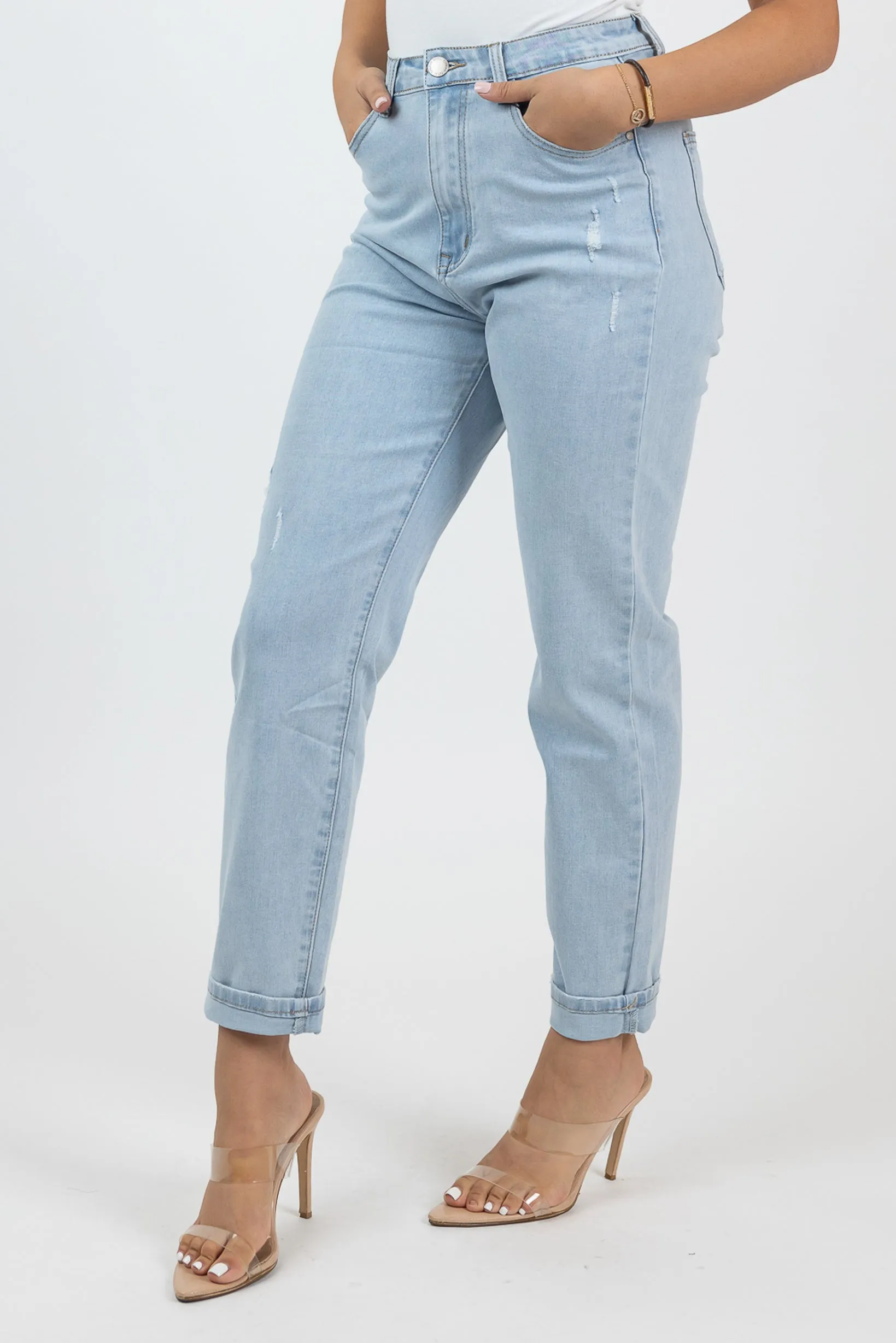 Abril Stretchy Mom Jeans