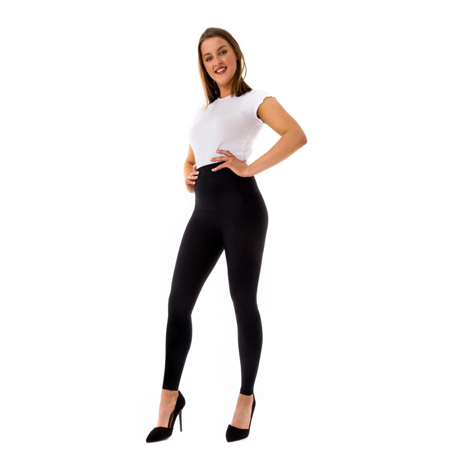 Atir Katie High Waist Shaping Leggings - Black