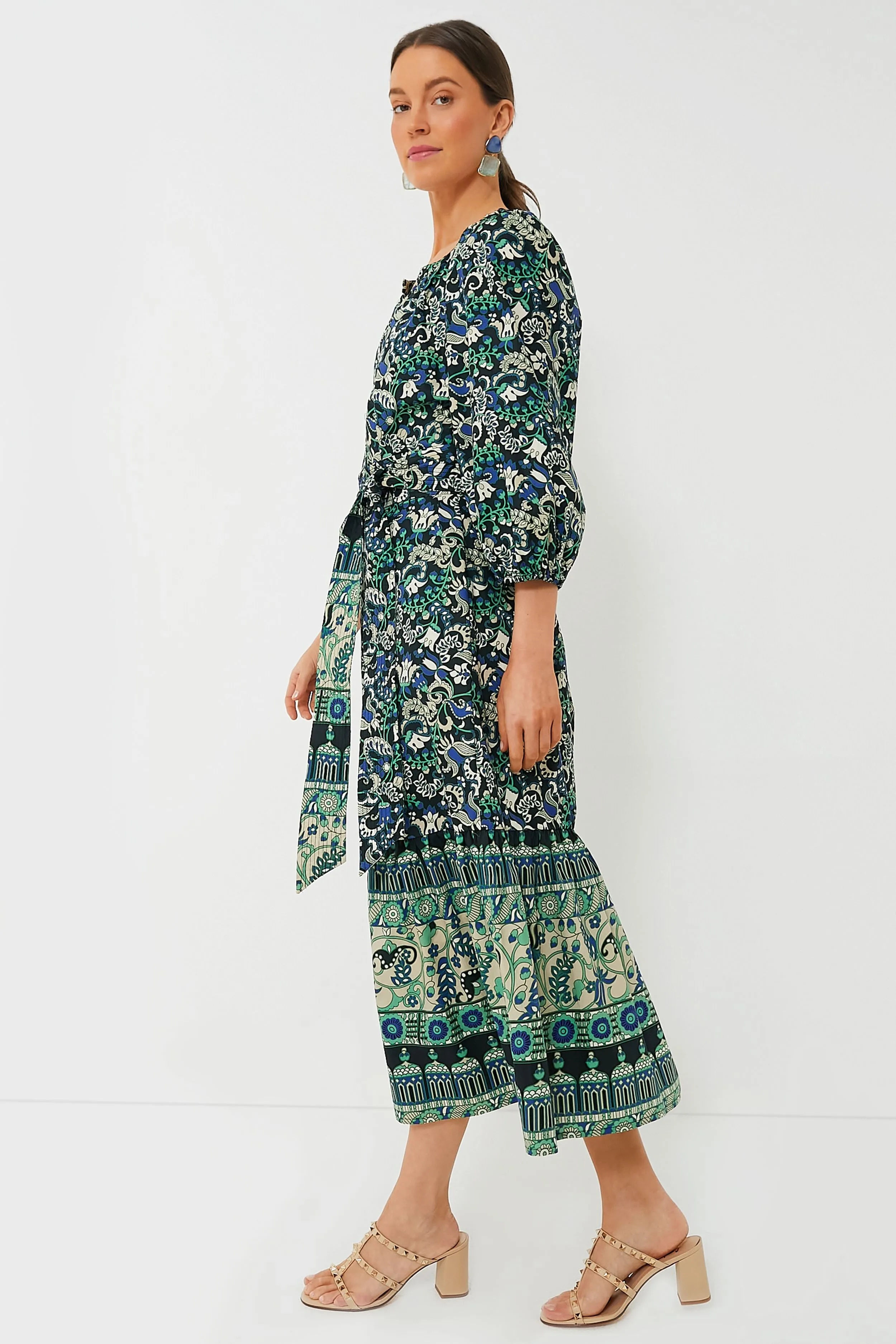 Batik Floral Lyles Dress