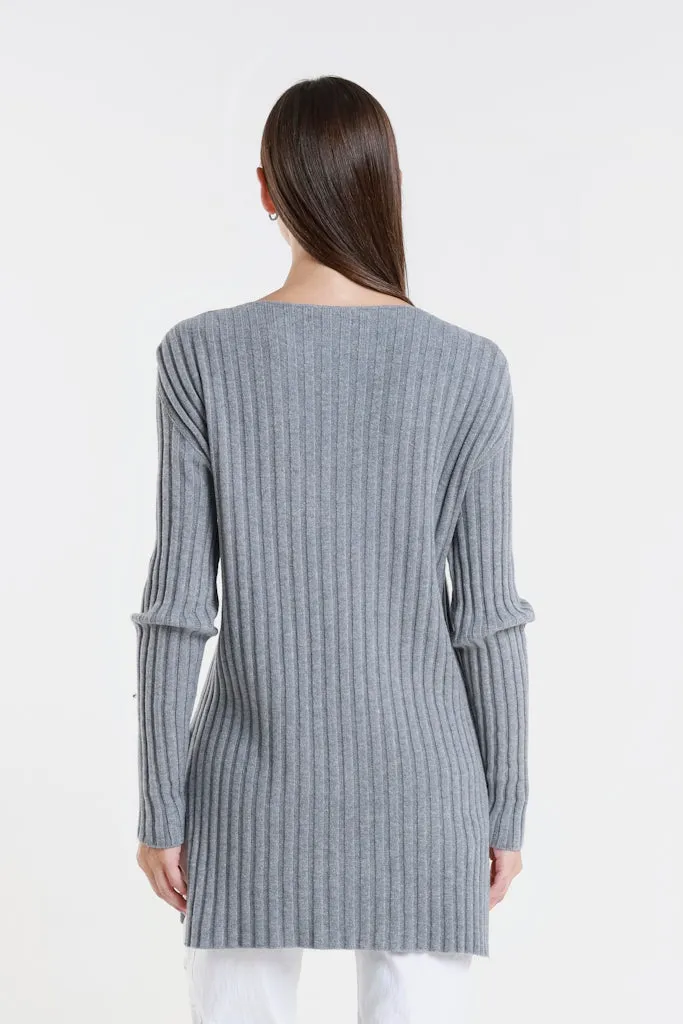 Brandy Seriously Soft LS Shaker Knit Sweater (BLS441)