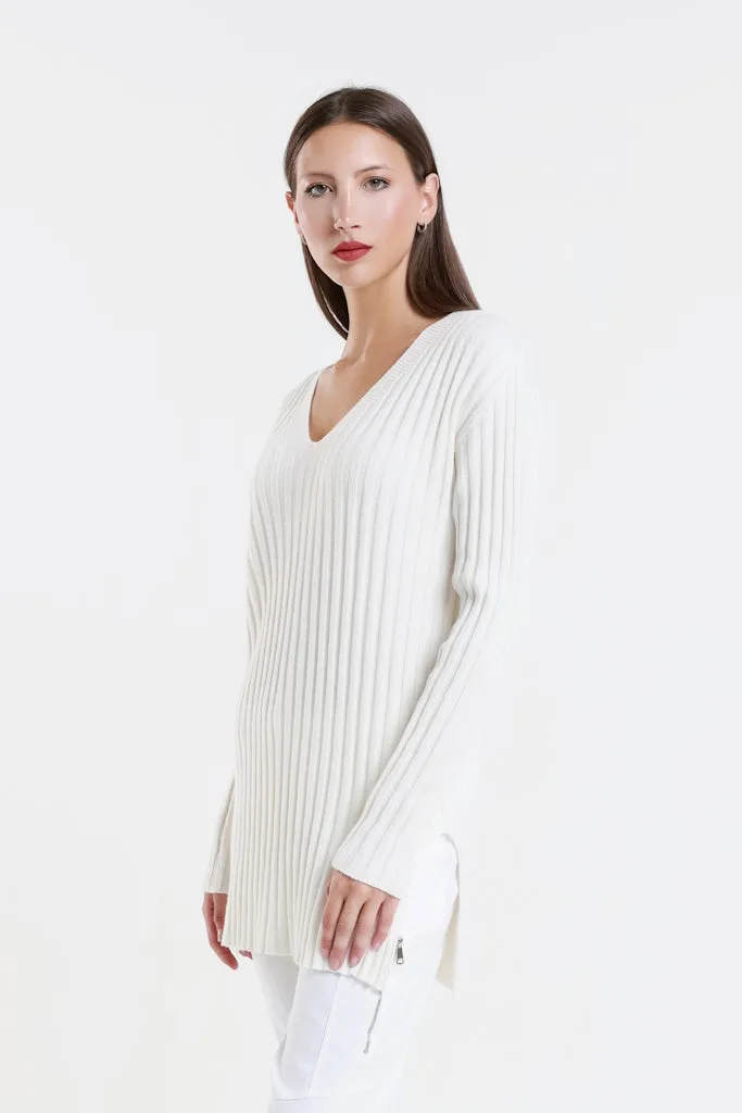 Brandy Seriously Soft LS Shaker Knit Sweater (BLS441)