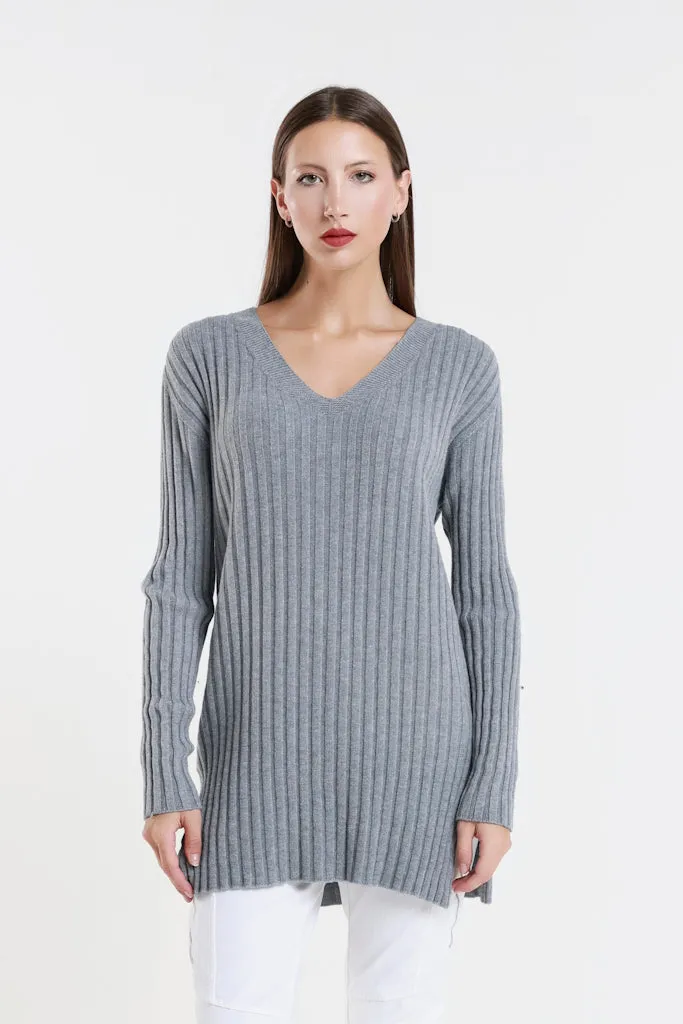 Brandy Seriously Soft LS Shaker Knit Sweater (BLS441)