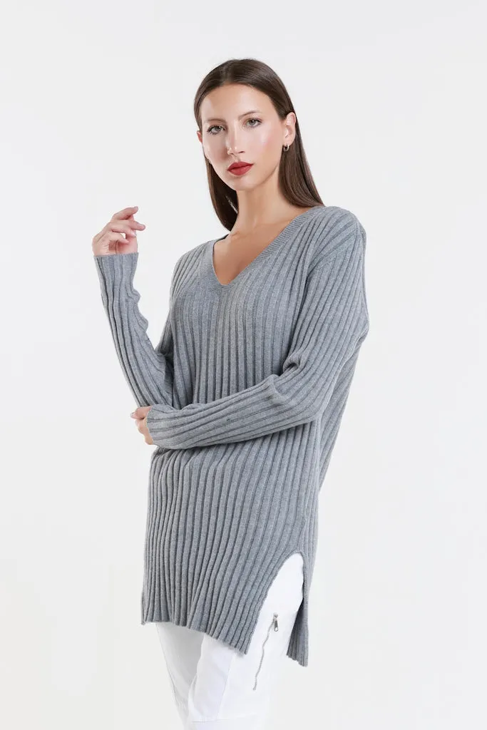 Brandy Seriously Soft LS Shaker Knit Sweater (BLS441)