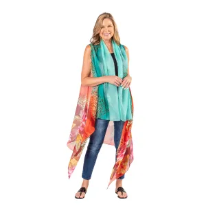 Chiffon Pleated Kimono