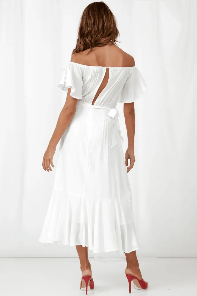 Dalila Dress - White