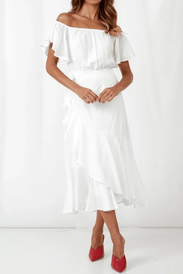 Dalila Dress - White