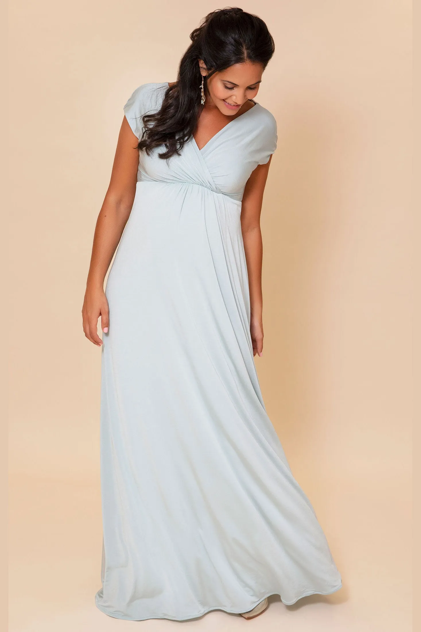 Francesca Maternity and Nursing Maxi in Mint