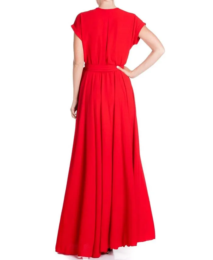 Jasmine Meghan Los Angeles Women's Maxi Dress, Cherry