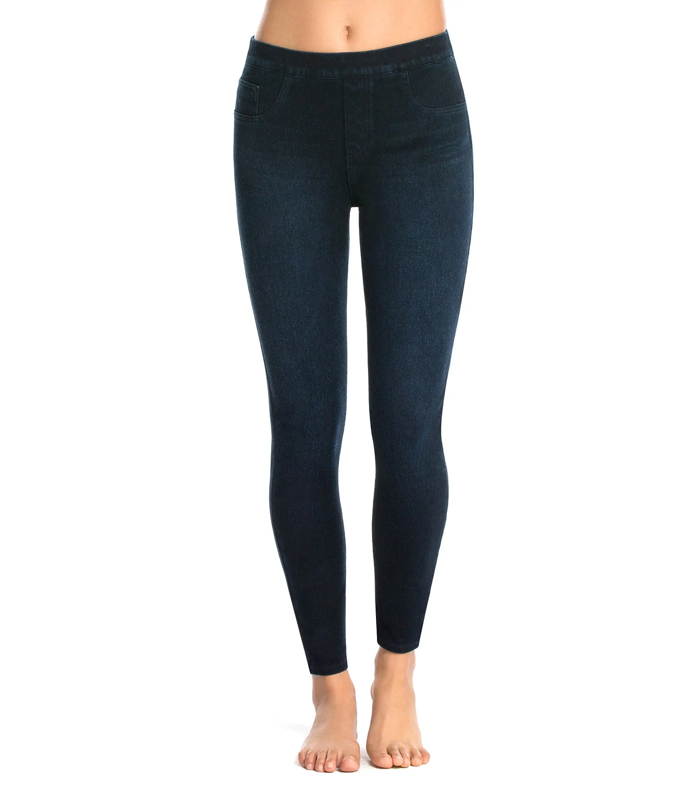 Jean-ish® Ankle Leggings Twilight Rinse