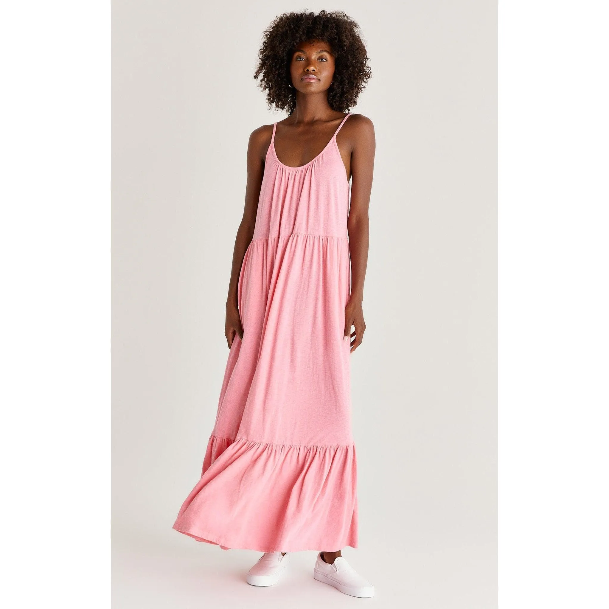 LIDO SLUB MIDI DRESS