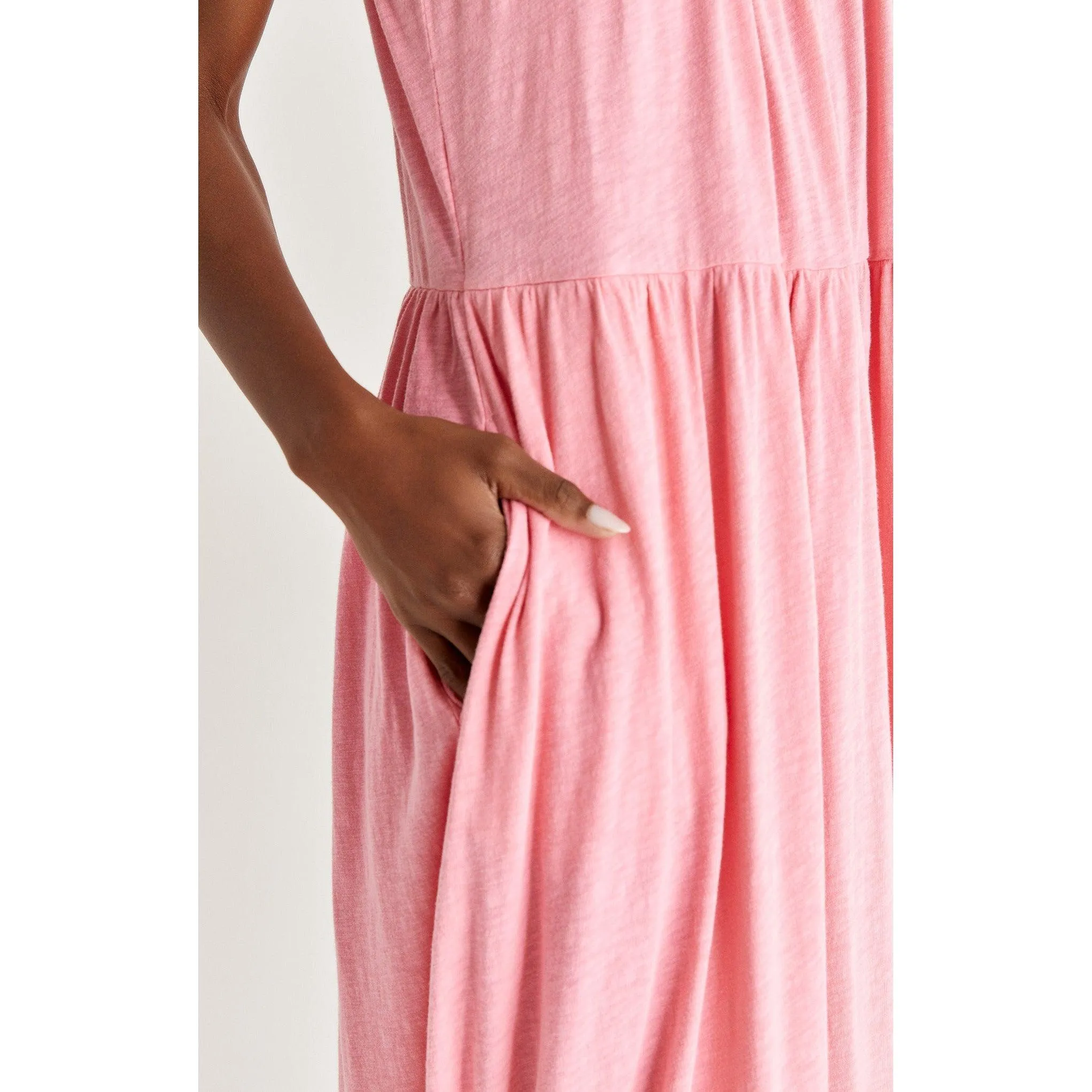 LIDO SLUB MIDI DRESS