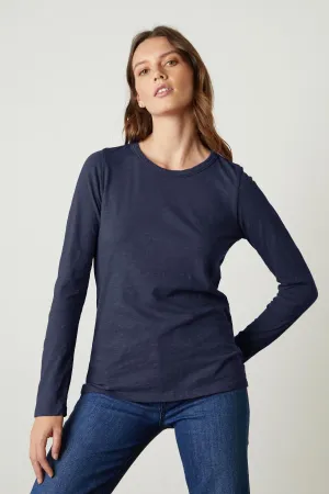 LIZZIE03bcp Velvet Long sleeve tee