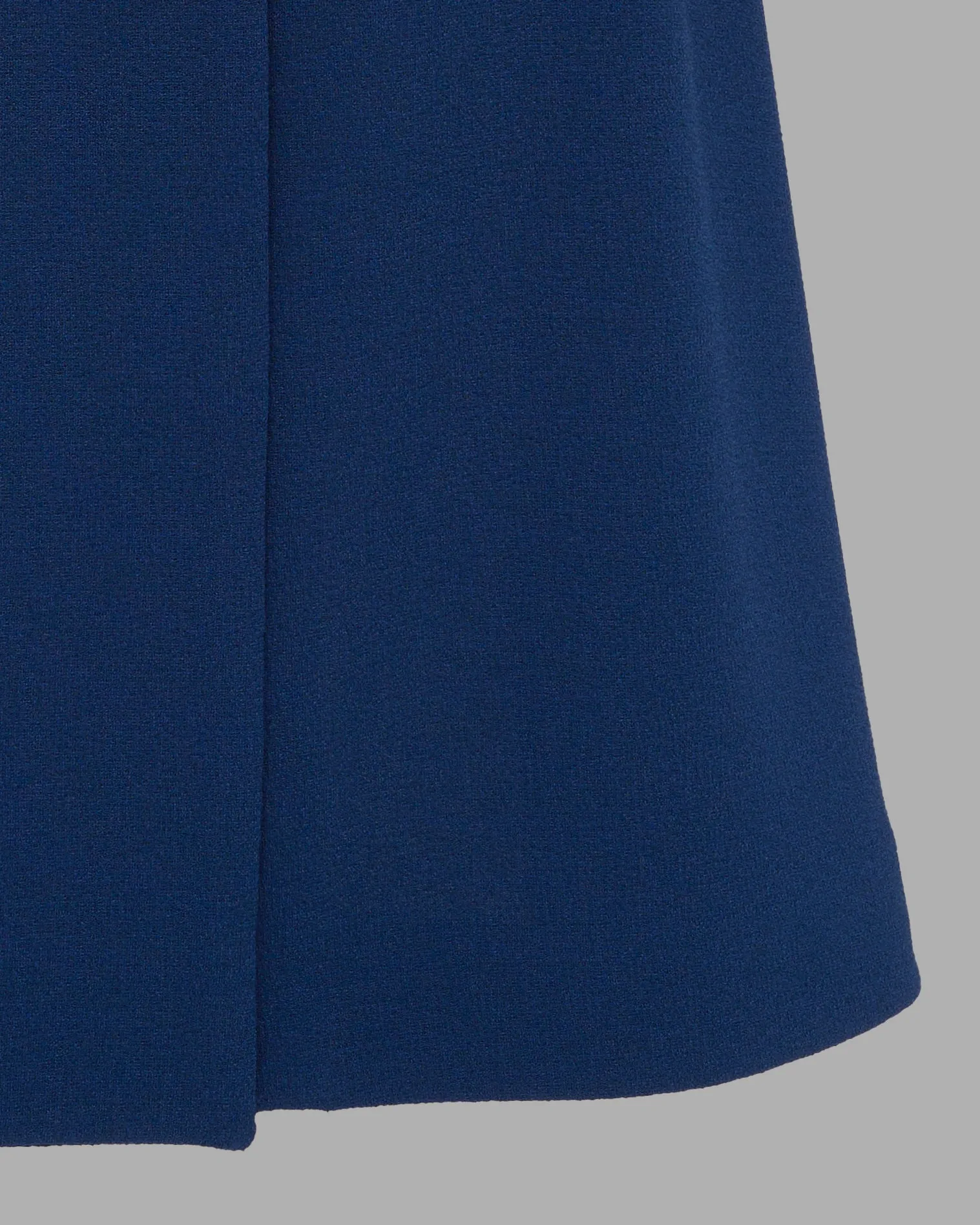 LORETTA CAPONI LARISSA SKIRT IN BLUEBERRY CREPE