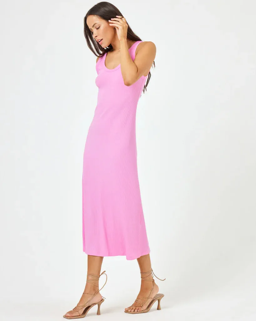 L*Space Women's Jenna Flowy Midi Dress - Tulip Pink