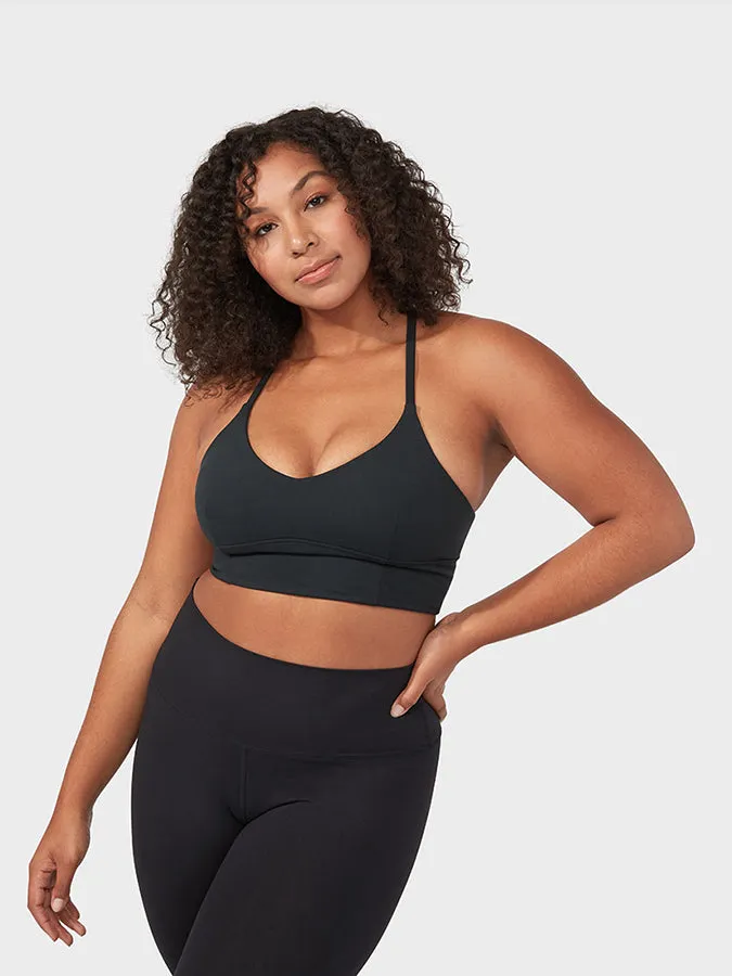 Manduka Essence Women's Performance Sports Bra - Black