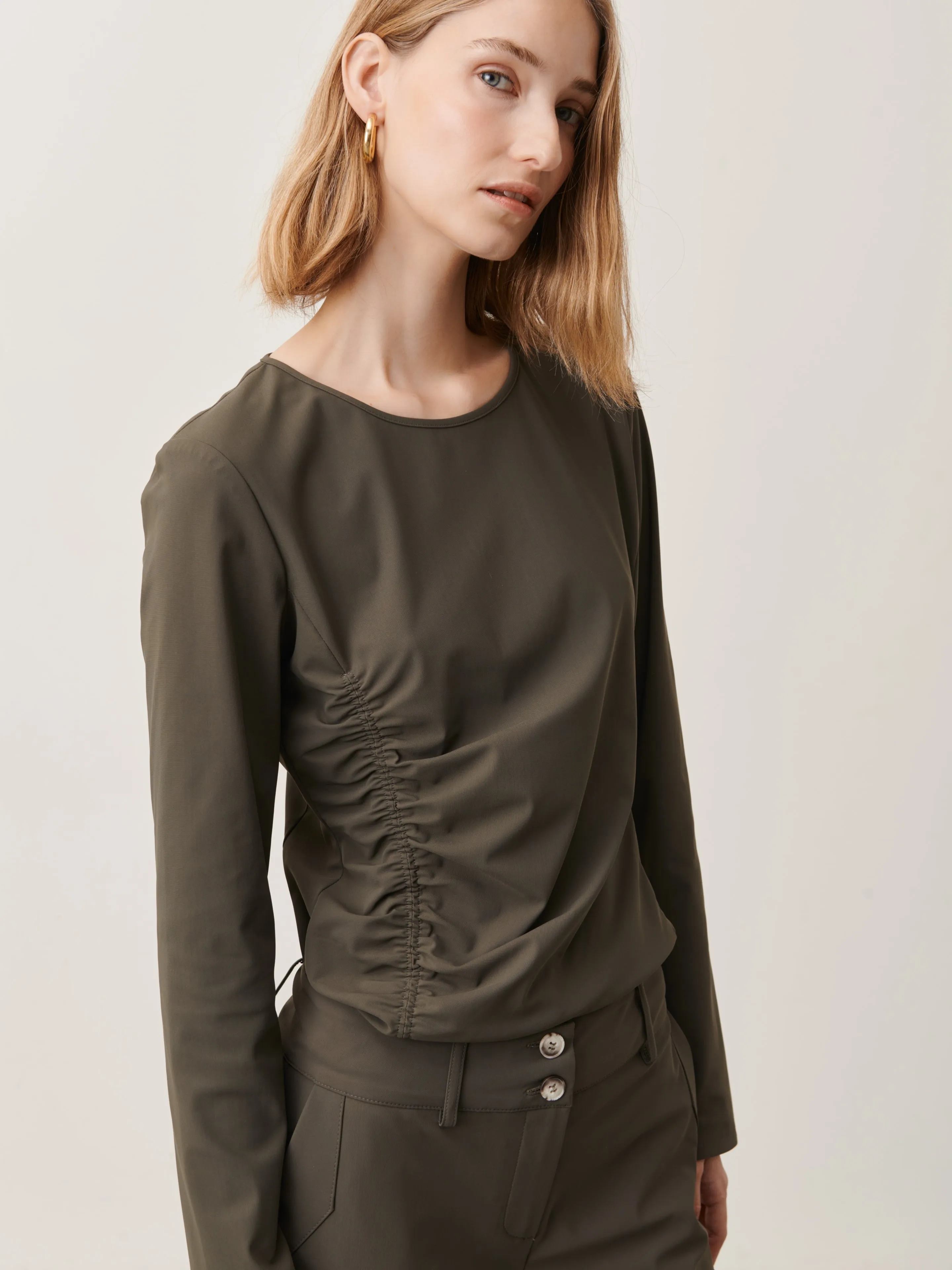 Scarlet Top Technical Jersey | Army