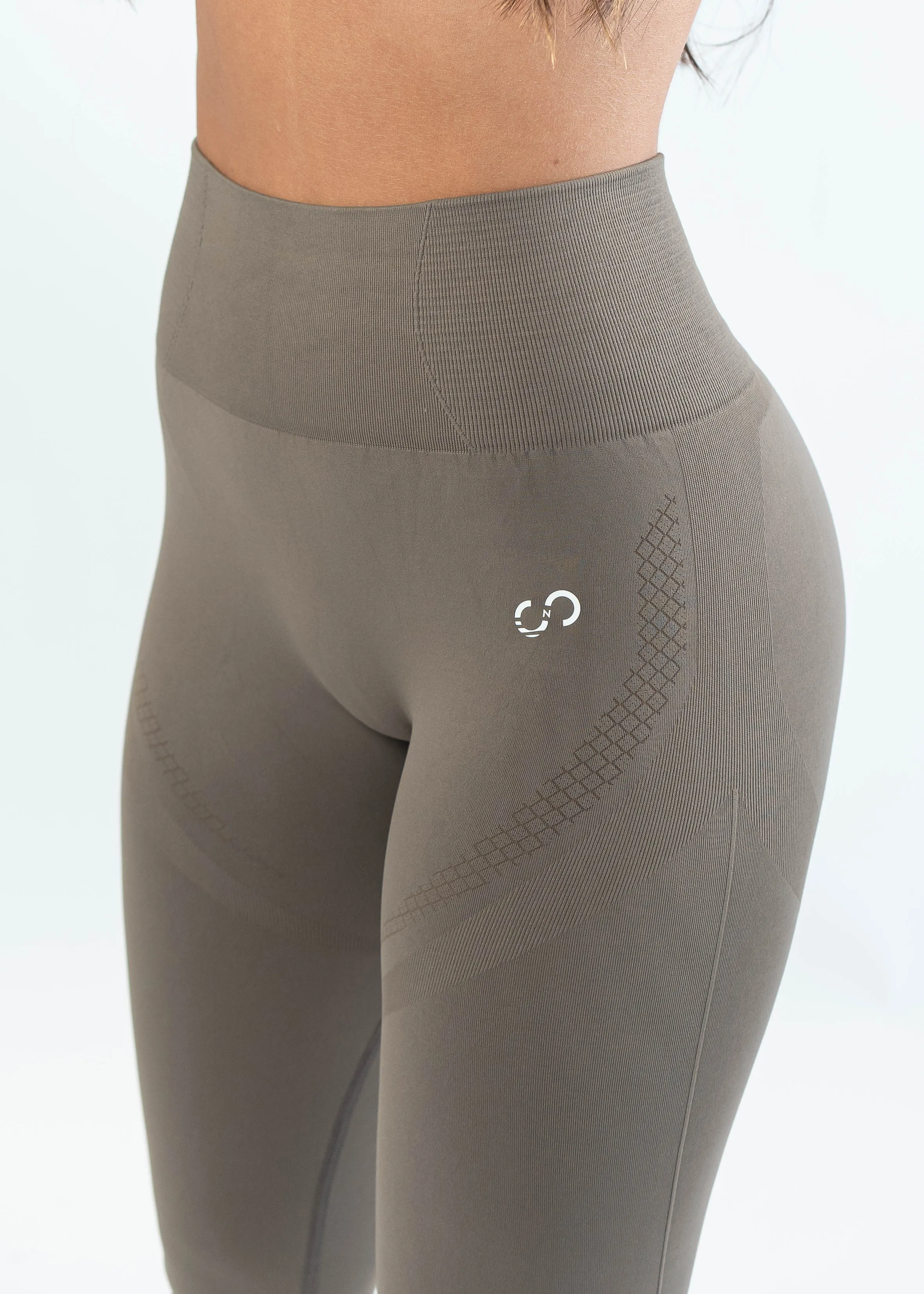 Sculpt Seamless Leggings |  Battlefield Brown