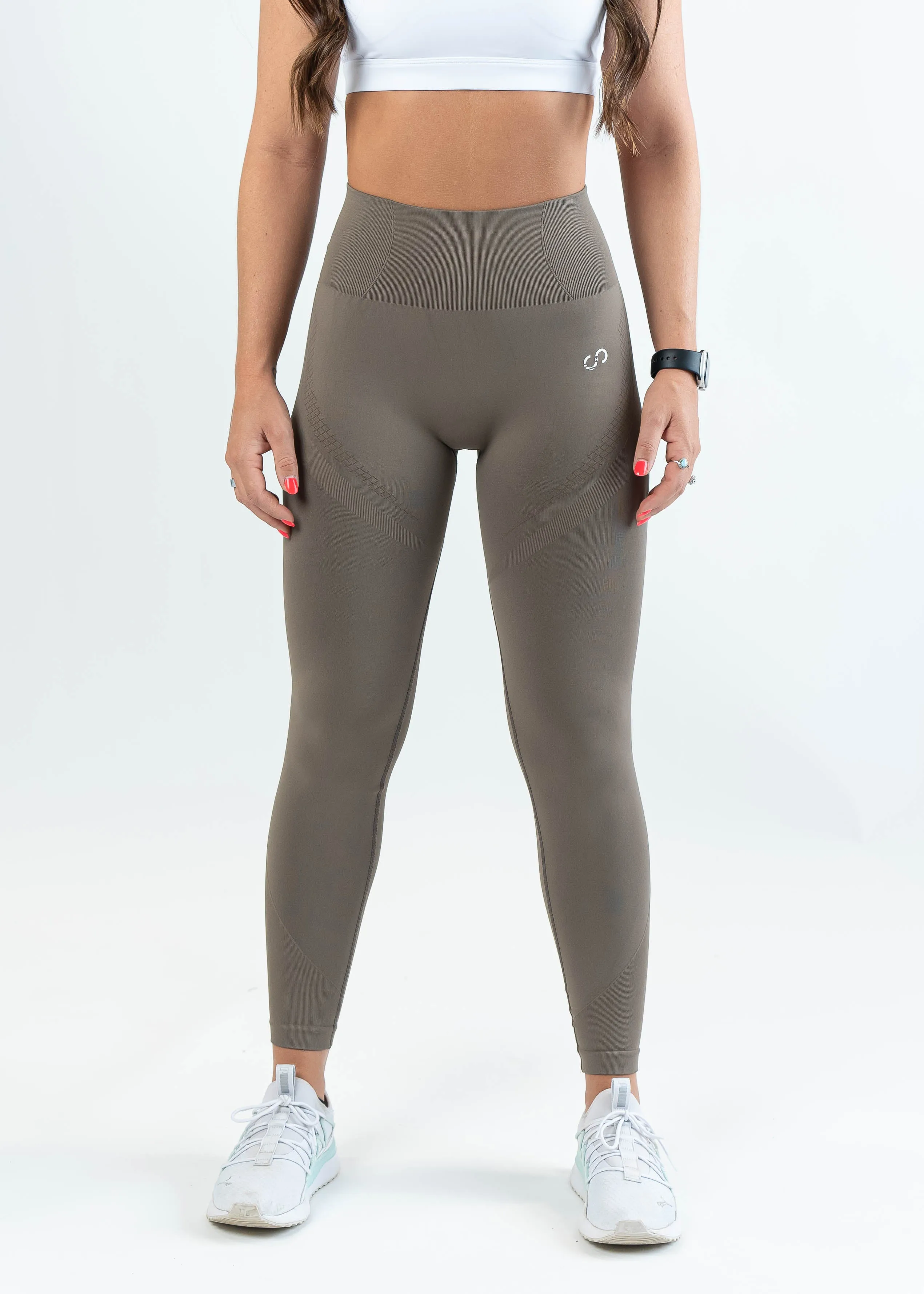 Sculpt Seamless Leggings |  Battlefield Brown