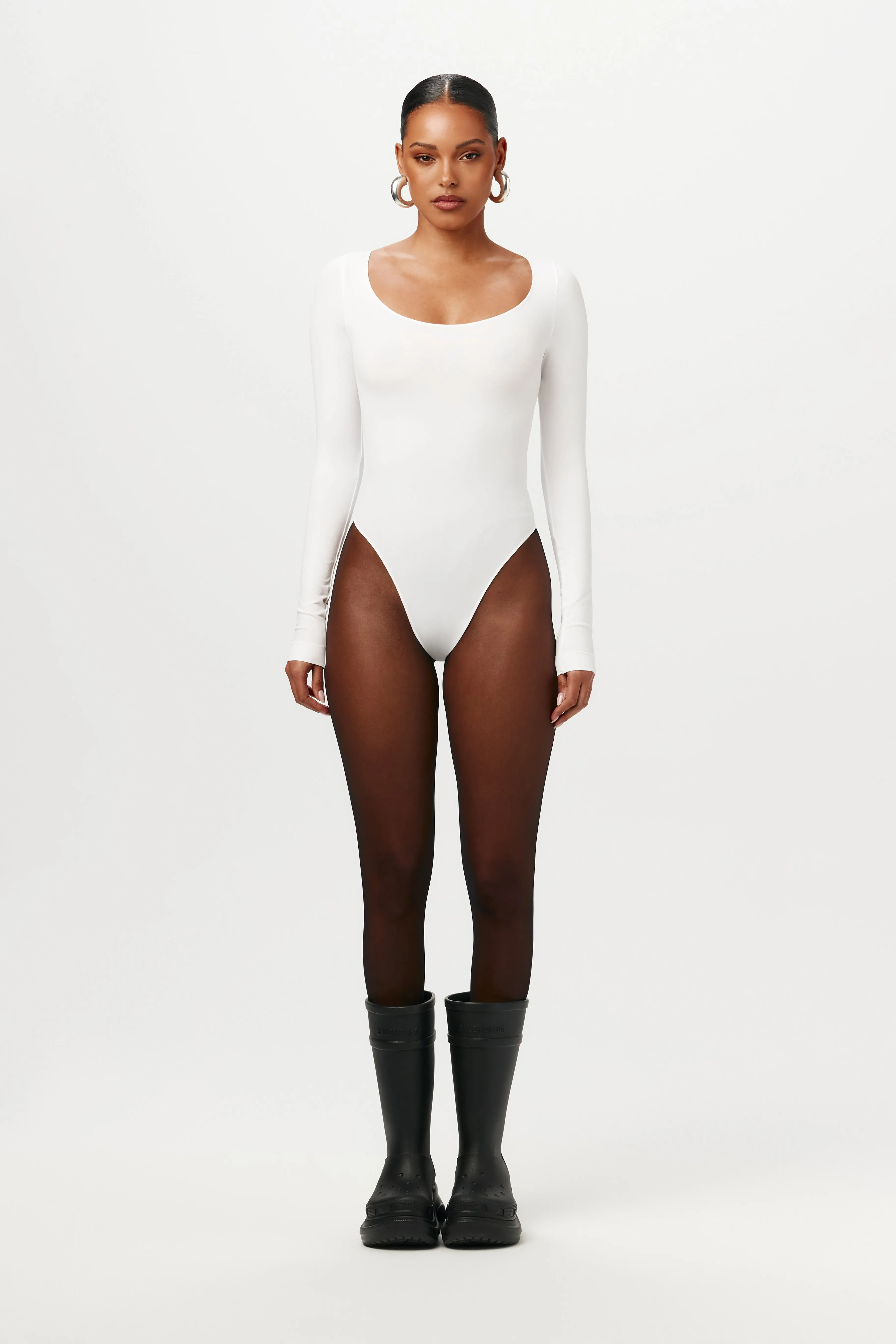 Seamless Scoop Neck Bodysuit