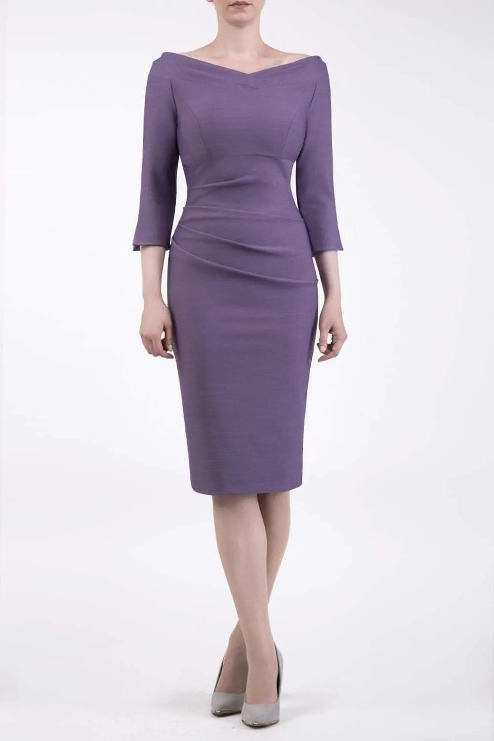 Seed Miranda Bardot Neckline Pencil Dress