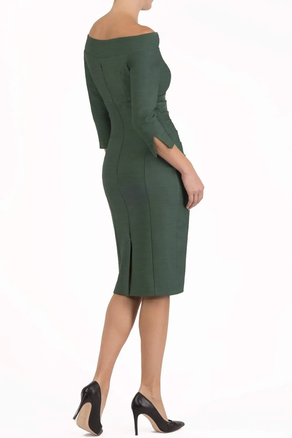 Seed Miranda Bardot Neckline Pencil Dress