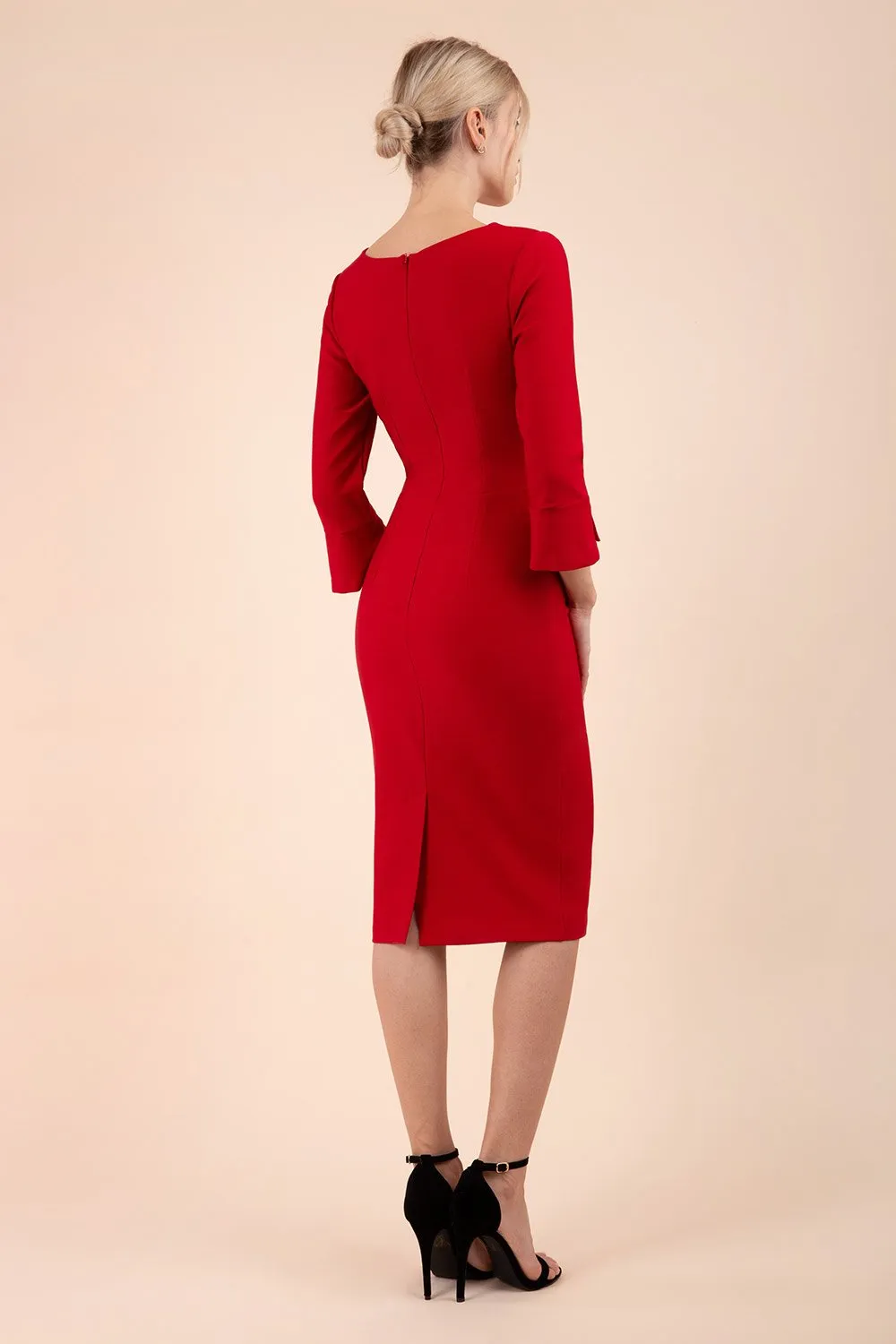 Seed Orla Asymmetric Pencil Dress