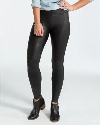 Spanx - Faux Leather Leggings in Black