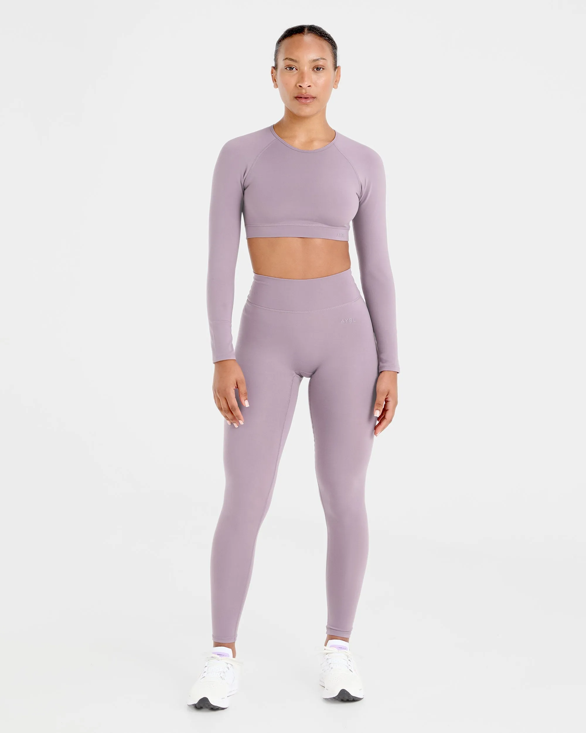 Staple Leggings - Mauve Purple