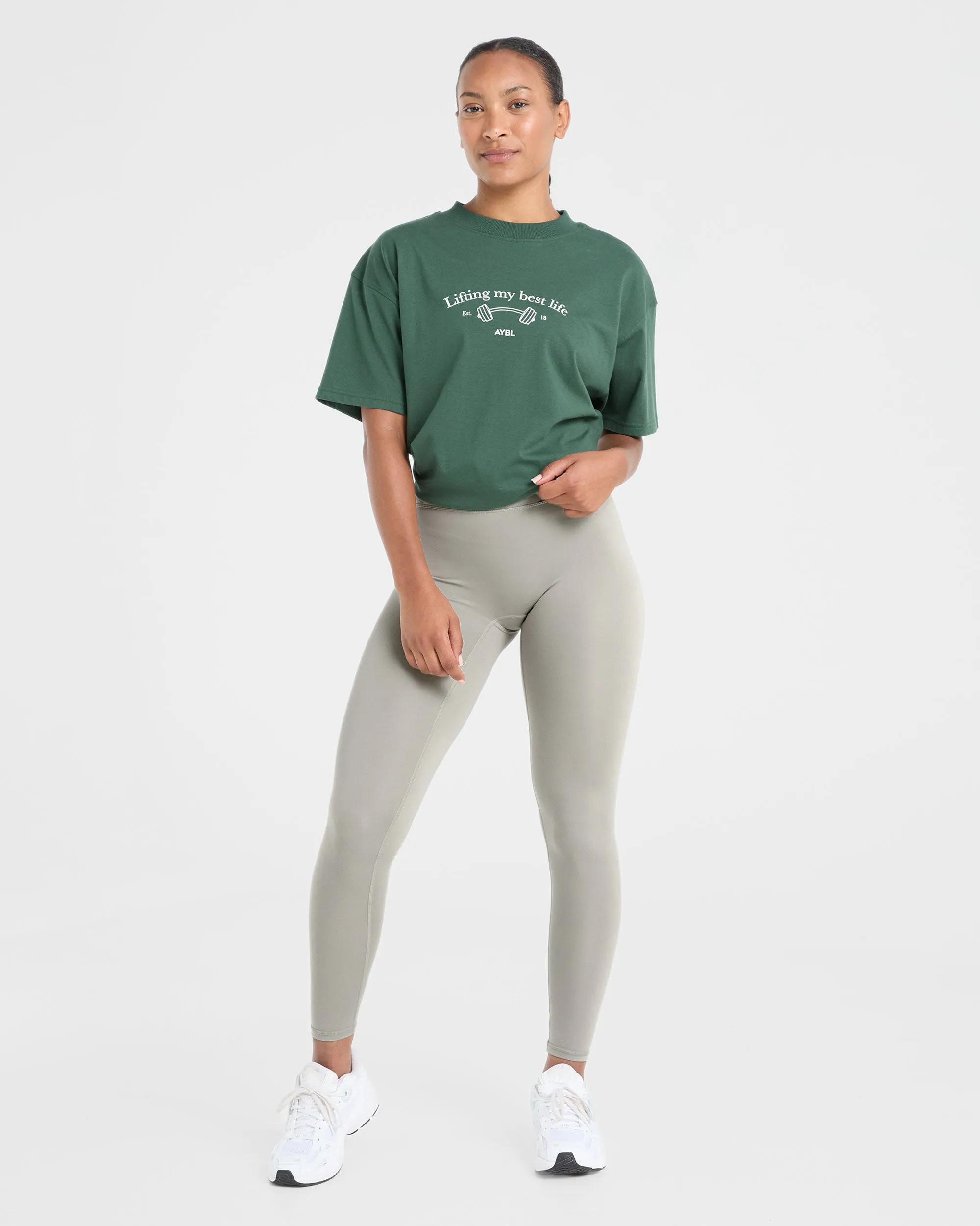 Staple Leggings - Washed Olive