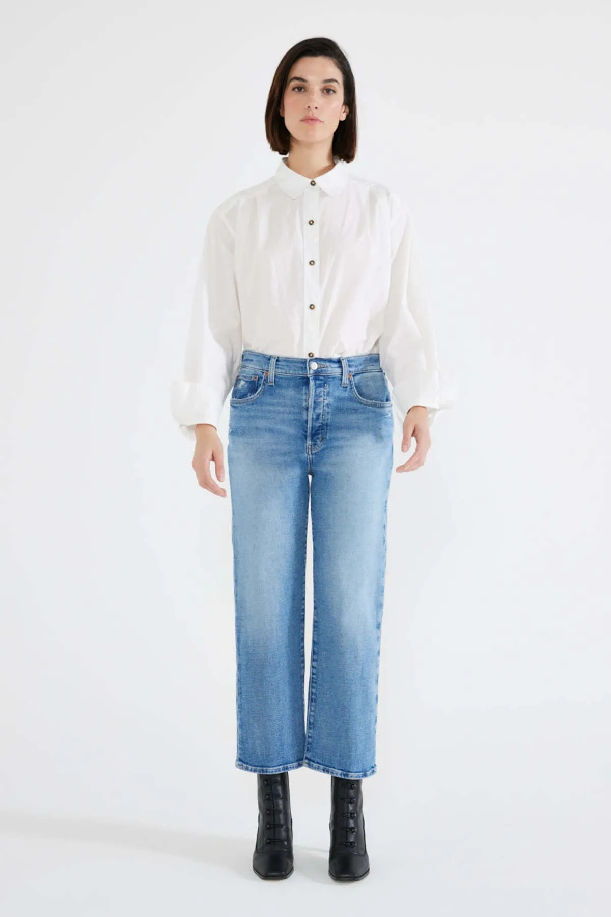 The Tia Vintage Straight Denim by Ética - Pacific Coast