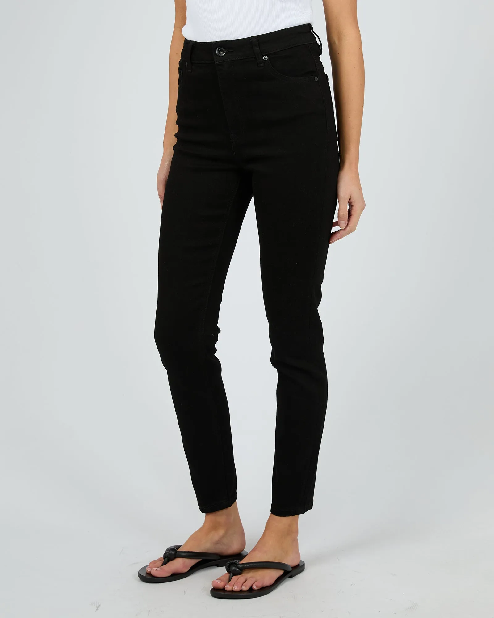 Vice High Skinny Jean Jet Black