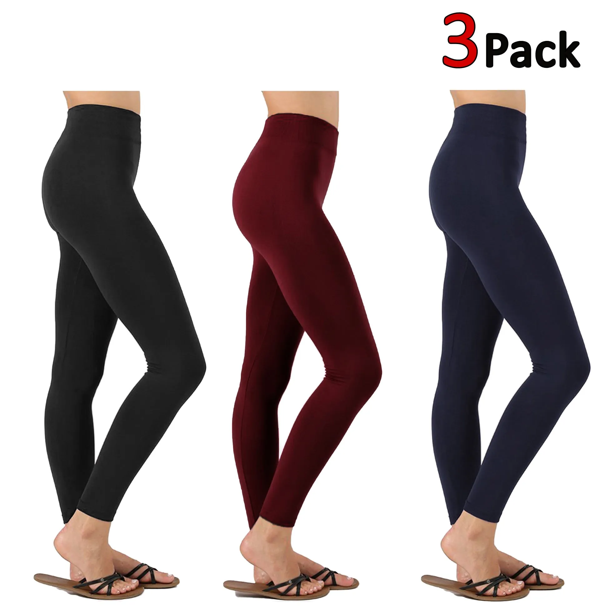 Womens Premium Seemless Leggings with High Waist (Multi Colors)