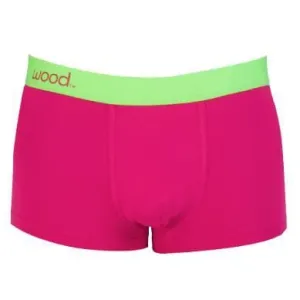 Wood Men's Super Soft Modal Blend 1 In Inseam Trunk Watermelon