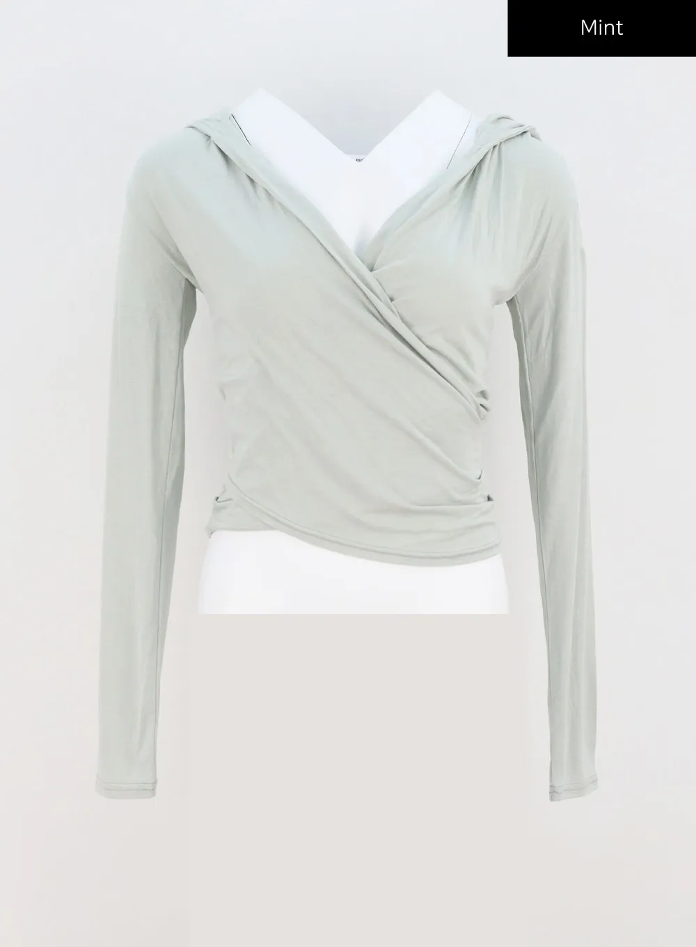 Wrapped Hoodie Top CA321